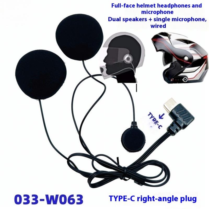 1Pc Type-C 플러그 HD 소음 감소 오토바이 풀 - Full Face Motorcycle Helmet With Bluetooth 리뷰 및 가격
