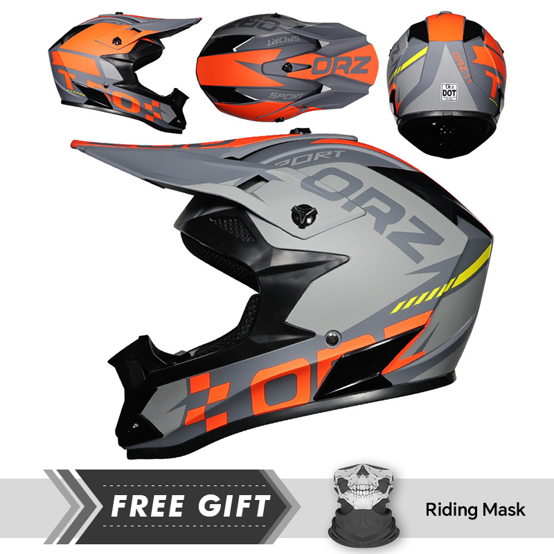 눈 얼굴 보호 오프로드 헬멧, 편안한 통풍 더트 바이크 - Quick Release Buckle Motorcycle Helmet 리뷰 및 가격