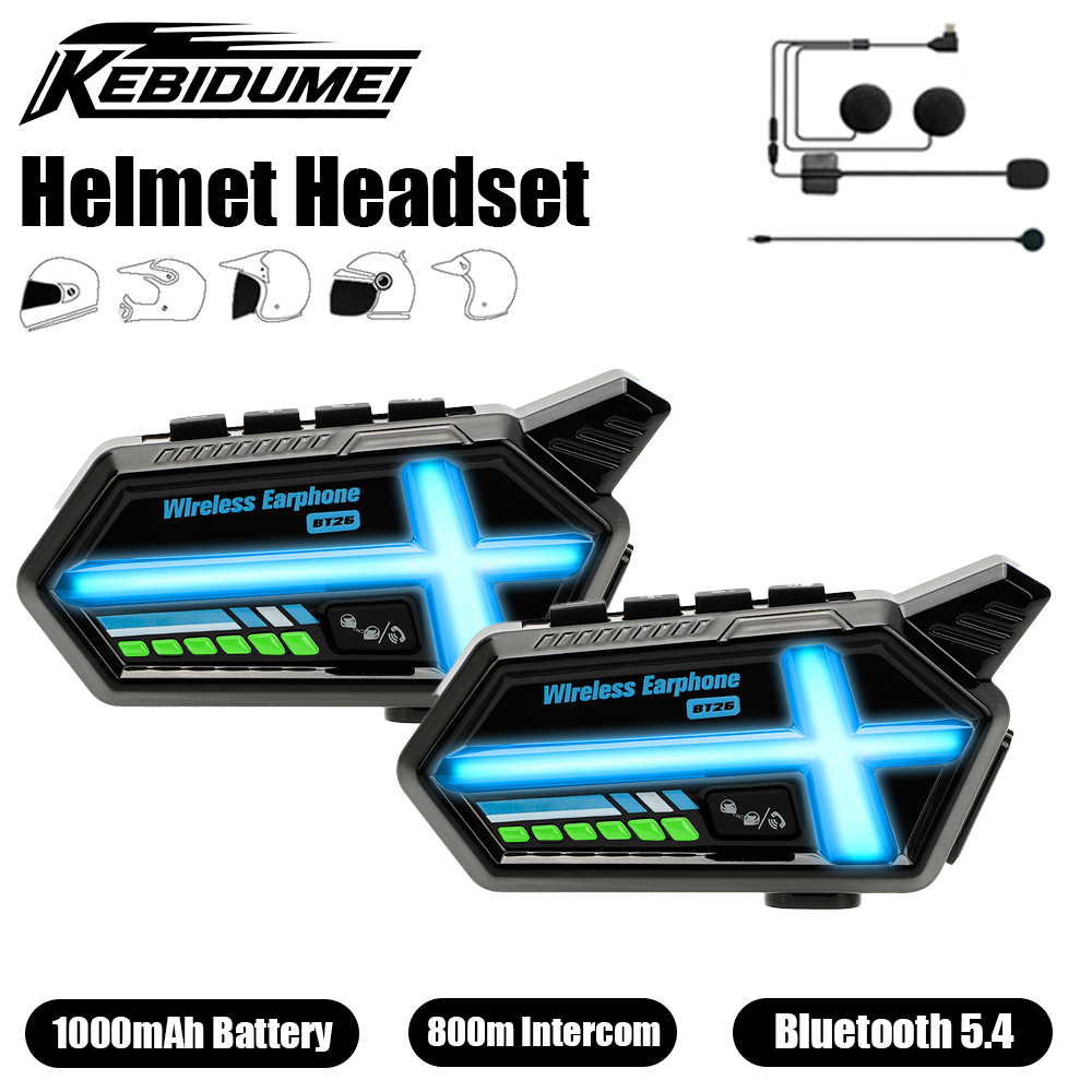 KEBIDUMEI BT26 헬멧 헤드셋 블루투스 스피커 - Full Face Motorcycle Helmet With Bluetooth 리뷰 및 가격